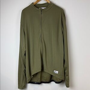 MEC cycling Olive Green Zip-Up Jacket